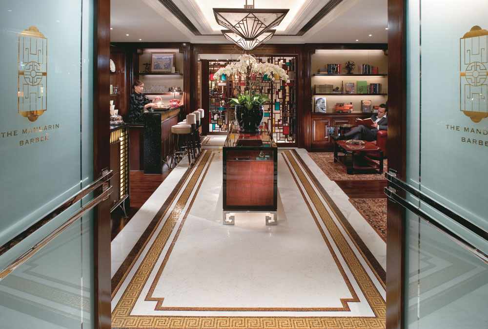 The Mandarin Barber in the Mandarin Oriental Hong Kong